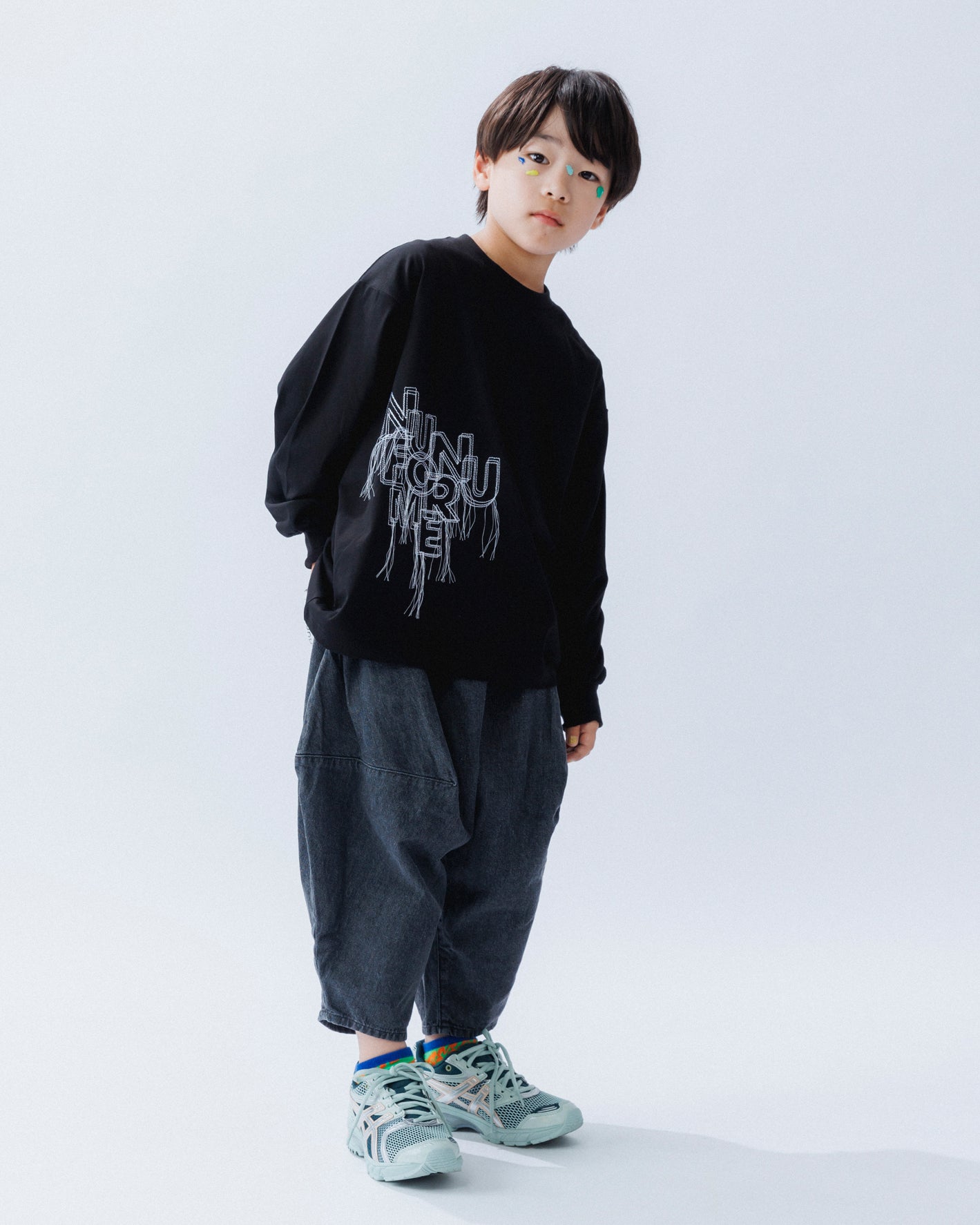 ご予約商品〈3月入荷予定〉nt25-007-10A ロゴ刺繍T