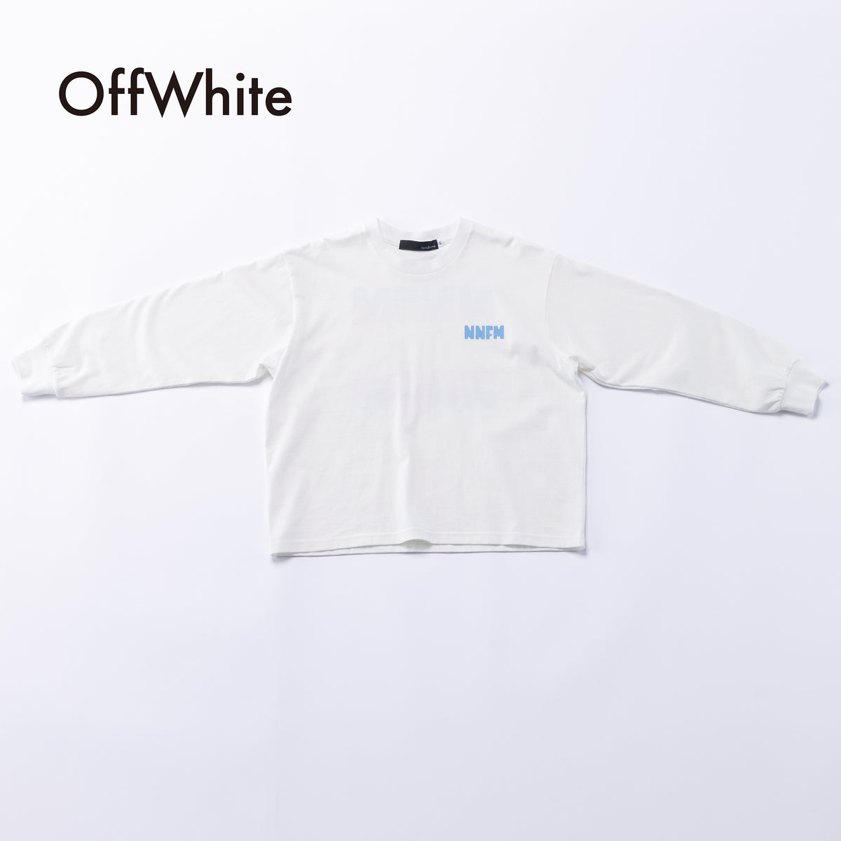 nt26-007-05A/トリコロールロゴ ロングスリーブT